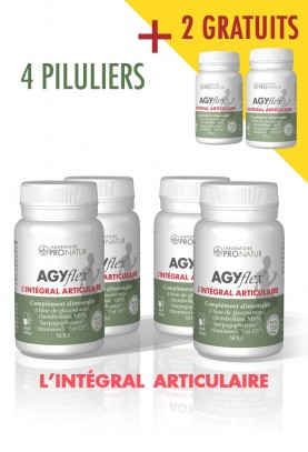 Lot de 4 + 2 OFFERTS AGYflex® L'INTÉGRAL ARTICULAIRE