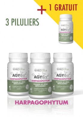 Lot de 3 + 1 GRATUIT AGYflex® HARPAGOPHYTUM