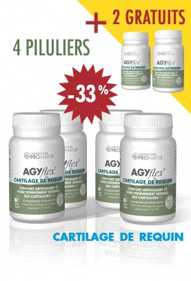 Lot de 4 + 2 GRATUITS AGYflex® CARTILAGE