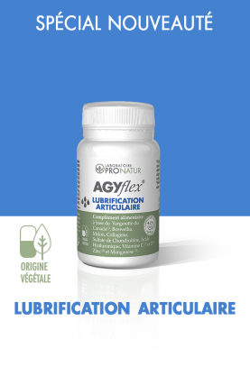 OFFERT 1 AGYflex® LUBRIFICATION ARTICULAIRE D'UNE VALEUR DE 22€ !