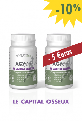 Lot de 2 AGYflex® LE CAPITAL OSSEUX