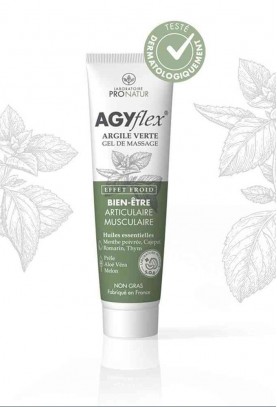 AGYflex® ARGILE VERTE - Gel Musculaire et Articulaire