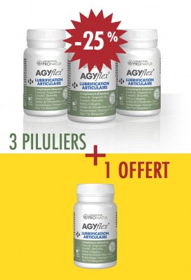 3+1 OFFERT AGYflex® LUBRIFICATION ARTICULAIRE