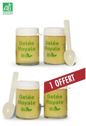 3+1 OFFERT GELEE ROYALE BIO TYPE 1 - 4X25g