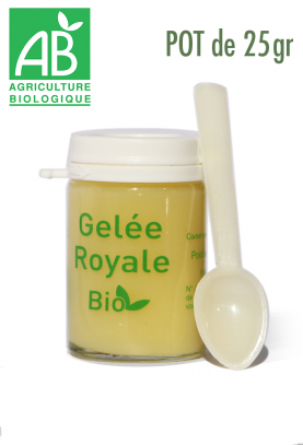 OFFERT 1 POT GELEE ROYALE BIO TYPE 1 d'une valeur de 19€