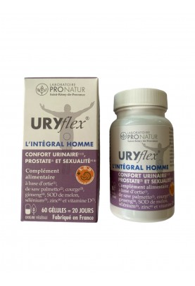 LOT DE 2 URYflex® L'INTEGRAL HOMME - CONFORT URINAIRE, PROSTATE ET SEXUALITE