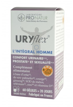 URYflex® L'INTEGRAL HOMME - CONFORT URINAIRE, PROSTATE ET SEXUALITE