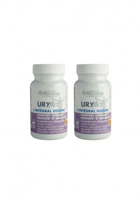 LOT DE 2 URYflex® L'INTEGRAL HOMME - CONFORT URINAIRE, PROSTATE ET SEXUALITE