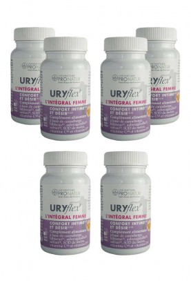 4+2 OFFERTS URYflex® L'INTEGRAL FEMME - CONFORT INTIME, FLUX URINAIRE ET DESIR