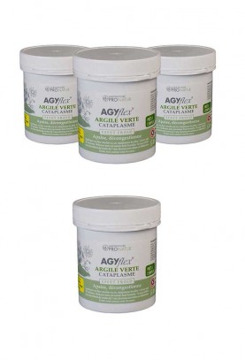 3 + 1 OFFERT AGYflex® ARGILE VERTE - Cataplasme pour Muscles et Articulations